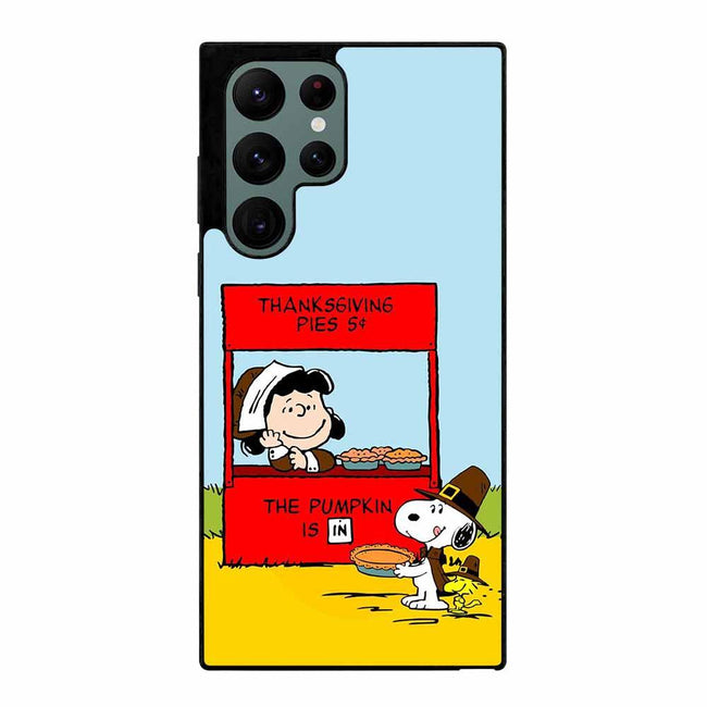 Snoopy thanksgiving 1 Samsung Galaxy S22 Ultra Case - XPERFACE