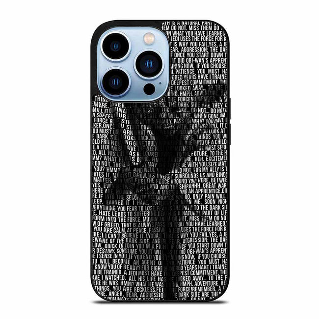 Star wars inspired quotes iPhone 12 Pro Case - XPERFACE