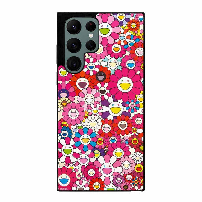 Takashi murakami Pink Flower Samsung Galaxy S22 Ultra Case - XPERFACE